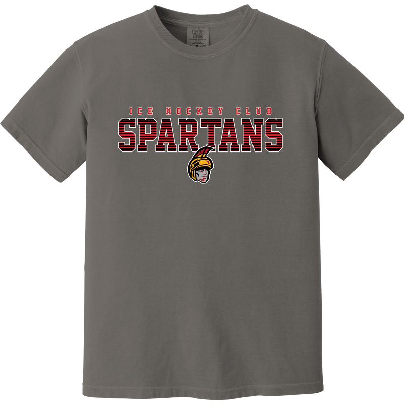 Seacoast Spartans (Ice Hockey) Heavyweight Ring Spun Tee