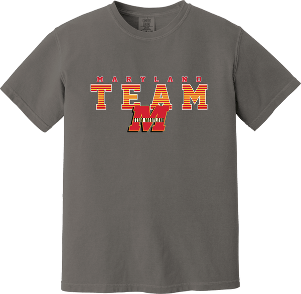 Team Maryland Heavyweight Ring Spun Tee