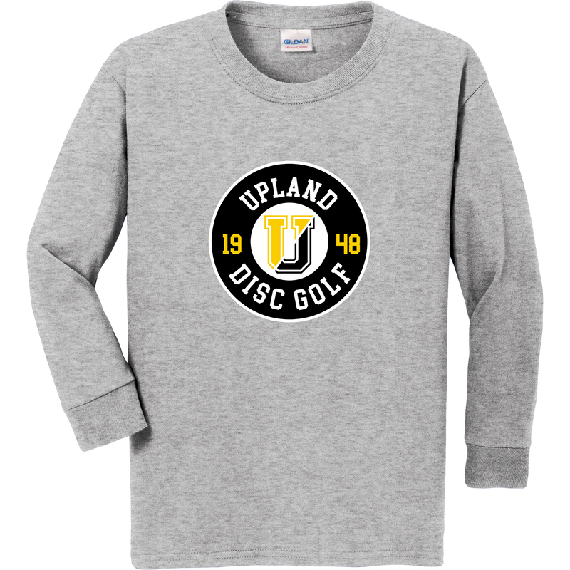 Upland Disc Golf Youth Heavy Cotton Long Sleeve T-Shirt