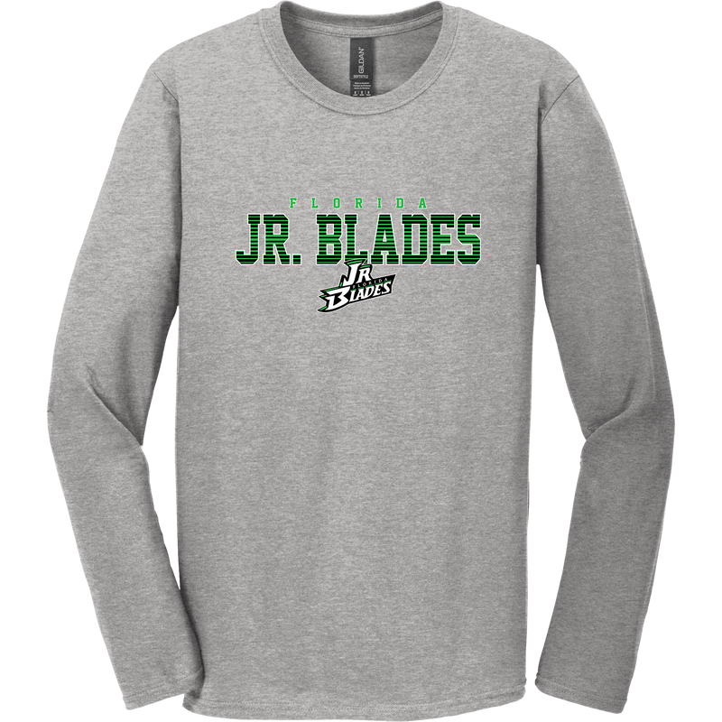 Junior Blades Softstyle Long Sleeve T-Shirt