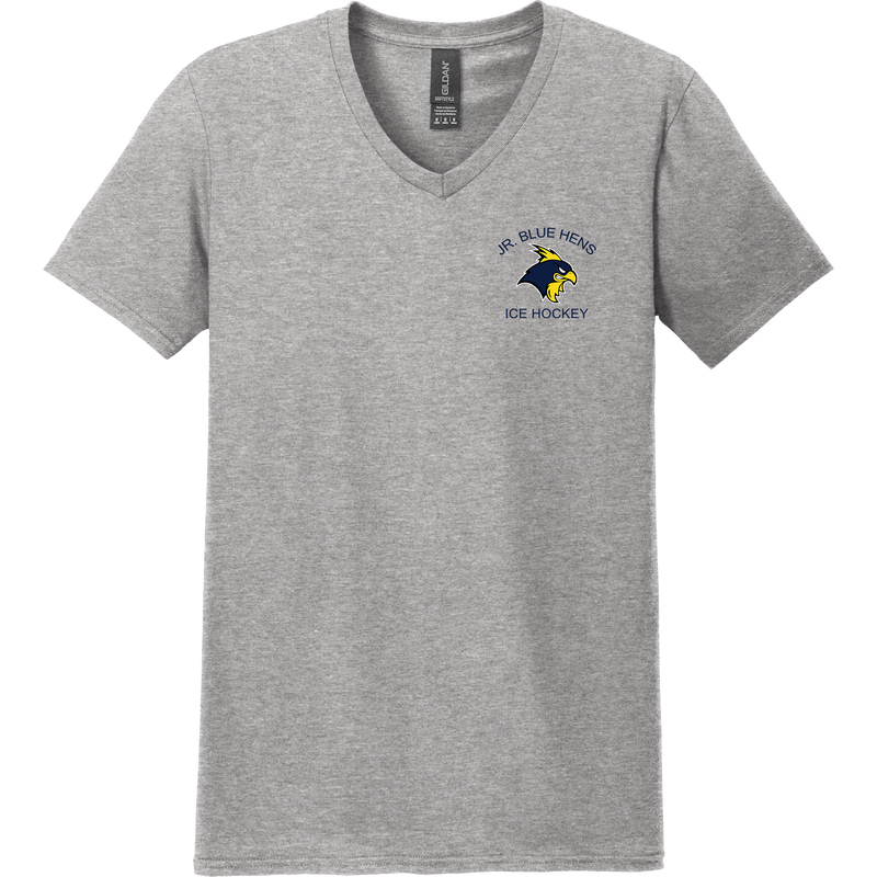 Delaware Jr. Blue Hens Softstyle V-Neck T-Shirt