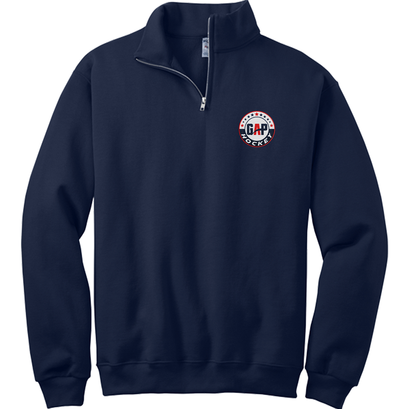 GAP Hockey NuBlend 1/4-Zip Cadet Collar Sweatshirt