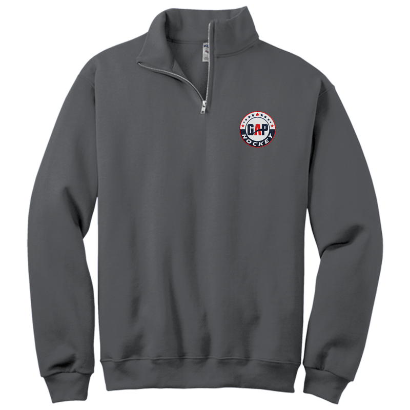 GAP Hockey NuBlend 1/4-Zip Cadet Collar Sweatshirt