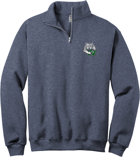 Woodbridge Wolfpack NuBlend 1/4-Zip Cadet Collar Sweatshirt