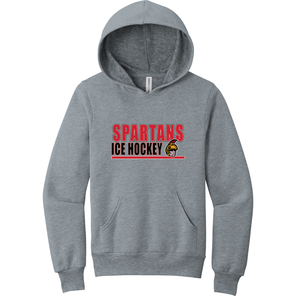 Seacoast Spartans (Ice Hockey) Youth Sponge Fleece Pullover Hoodie