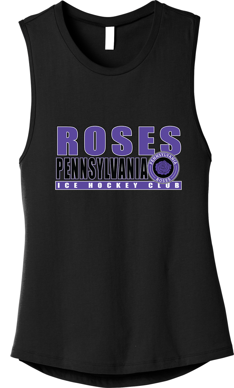 PA Roses Womens Jersey Muscle Tank