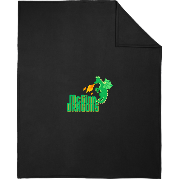 McGinn Elementary 'Dragon' Core Fleece Blanket