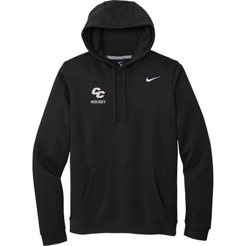 Curry College Nike Club Fleece Pullover Hoodie
