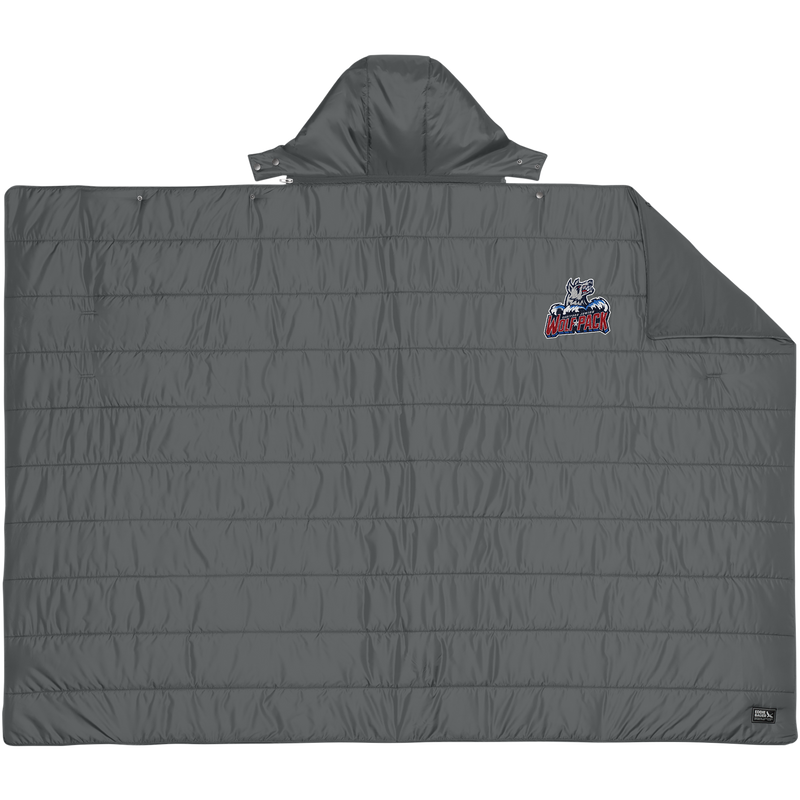 Hartford Jr. Wolfpack Eddie Bauer Puffy Camp Poncho
