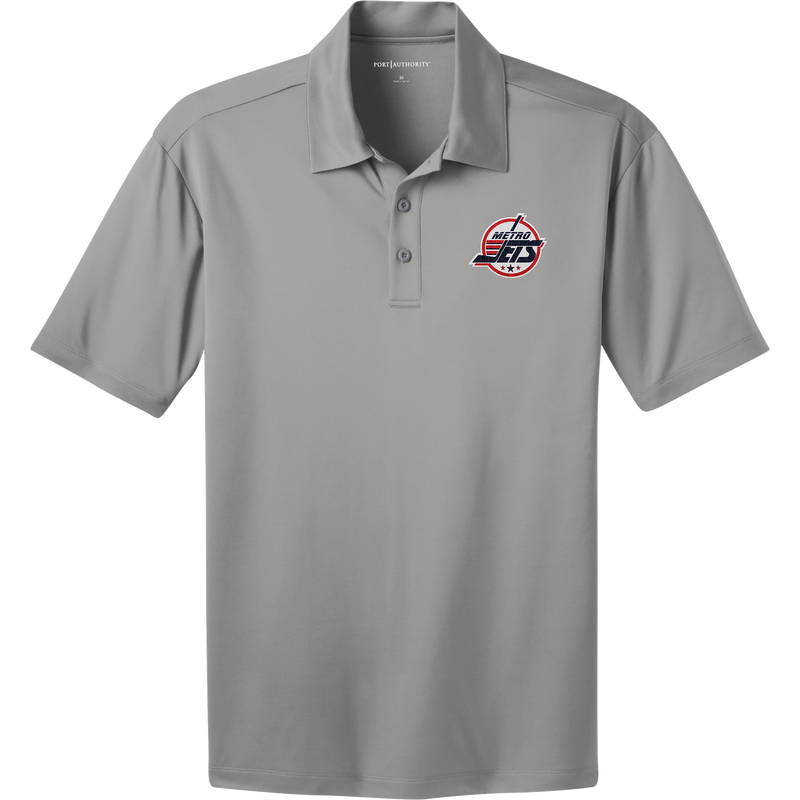 Metro Jets Adult Silk Touch Performance Polo