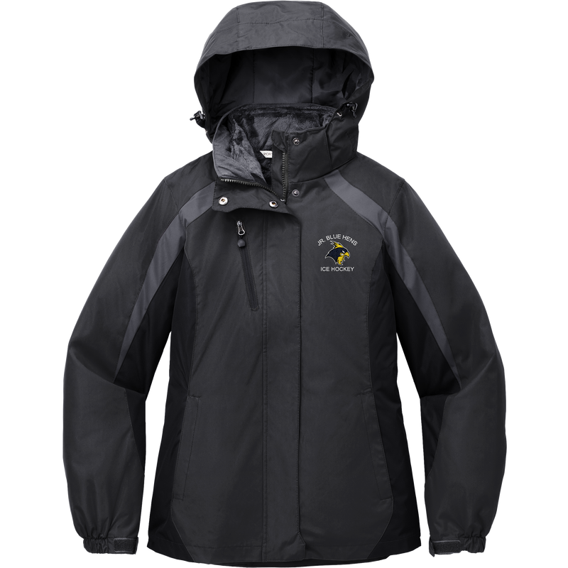 Delaware Jr. Blue Hens Ladies Colorblock 3-in-1 Jacket