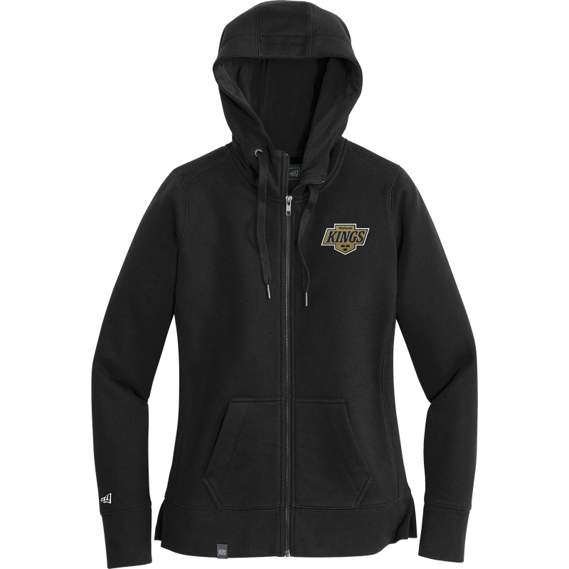 Skylands Kings New Era Ladies French Terry Full-Zip Hoodie