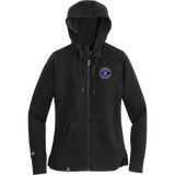 Carolina Thunder New Era Ladies French Terry Full-Zip Hoodie