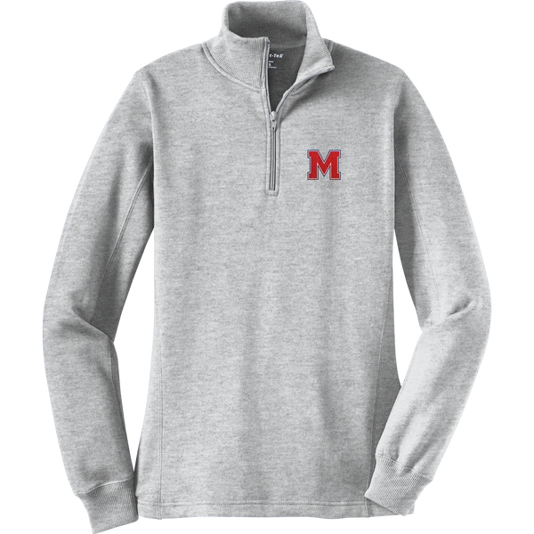 Mount St. Charles Ladies 1/4-Zip Sweatshirt