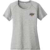 Skylands Kings Ladies PosiCharge Tri-Blend Wicking Scoop Neck Raglan Tee