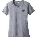 Skylands Kings Ladies PosiCharge Tri-Blend Wicking Scoop Neck Raglan Tee
