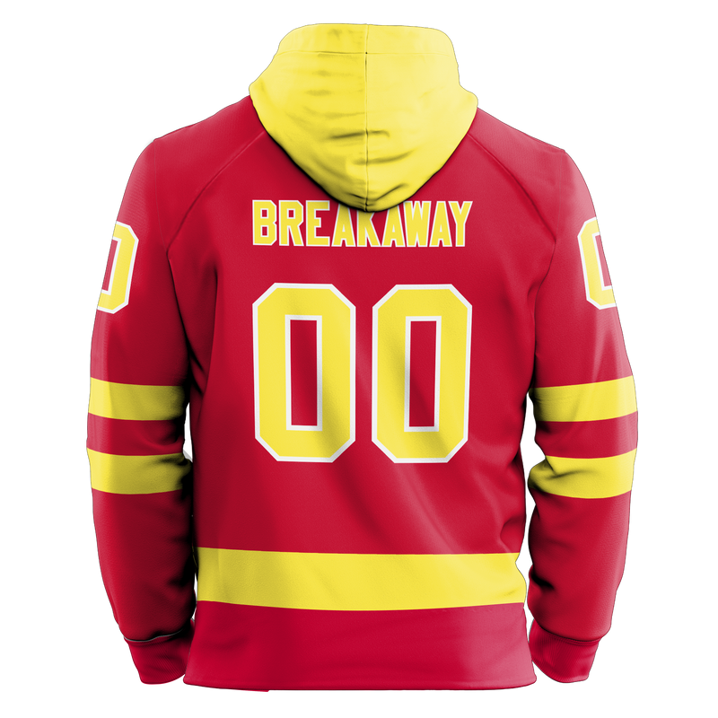 MD Jr Black Bears Adult Sublimated Retro Hoodie