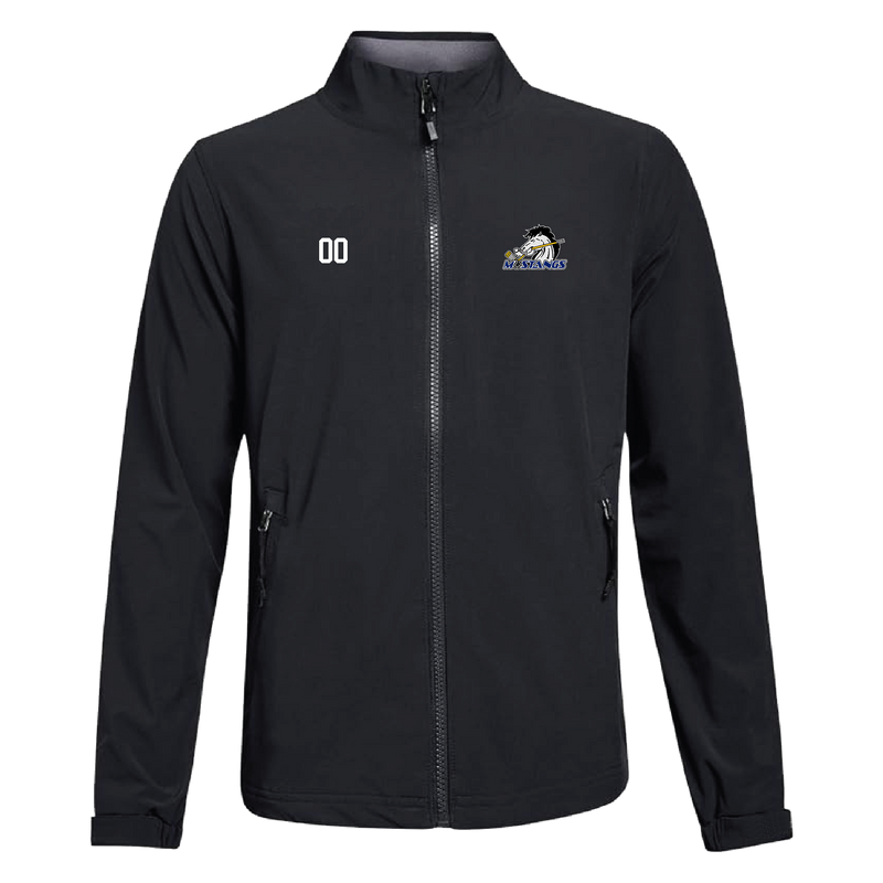 Adult Breakaway Lightweight Warm Up Jacket (Mustangs)
