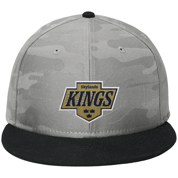 Skylands Kings New Era Camo Flat Bill Snapback Cap
