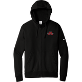 Mercer Arrows Nike Club Fleece Sleeve Swoosh Full-Zip Hoodie