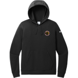 Maryland Black Bears Nike Women's Club Fleece Sleeve Swoosh Pullover Hoodie