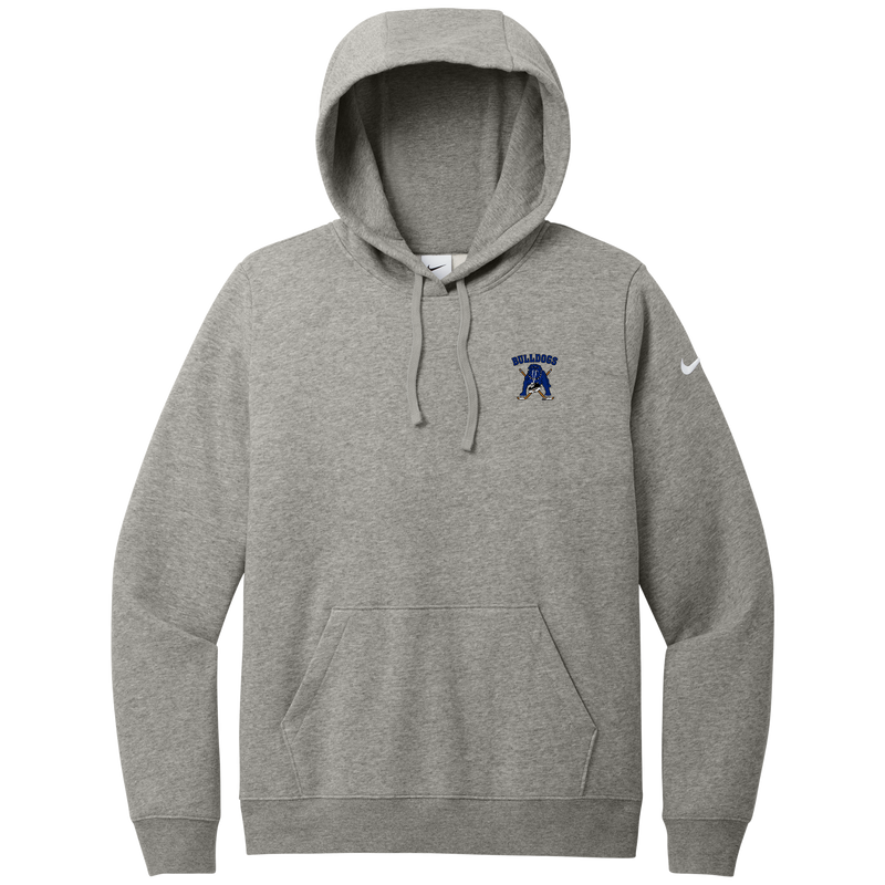 Chicago Bulldogs Nike Women's Club Fleece Sleeve Swoosh Pullover Hoodie