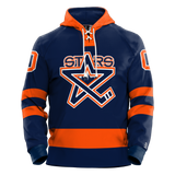 NY Stars Adult Sublimated Retro Hoodie