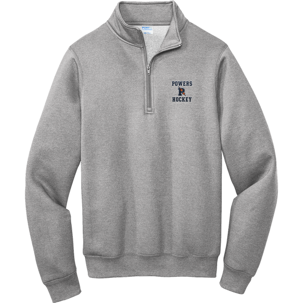 Powers Hockey Core Fleece 1/4-Zip Pullover Sweatshirt