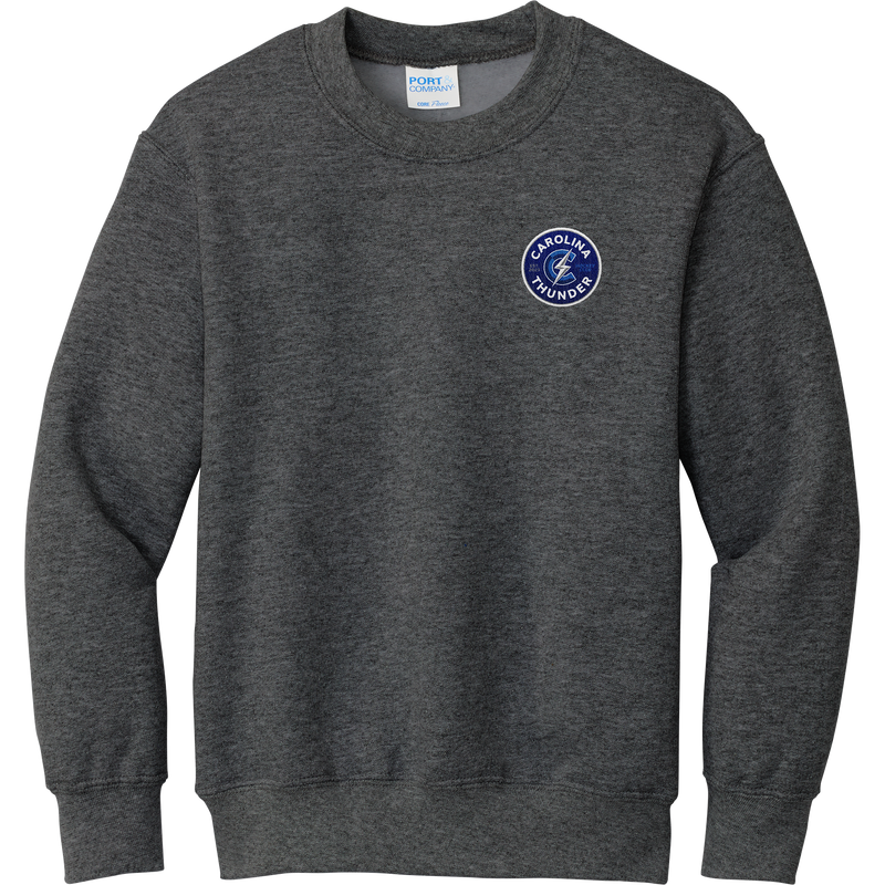 Carolina Thunder Youth Core Fleece Crewneck Sweatshirt