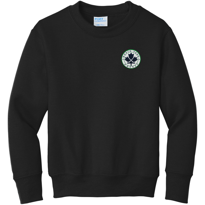 North Park Hockey Youth Core Fleece Crewneck Sweatshirt