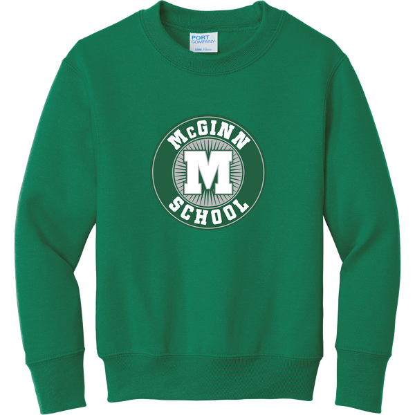 McGinn Elementary Youth Core Fleece Crewneck Sweatshirt