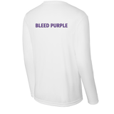 Curry College (Bleed Purple Hockey) Long Sleeve PosiCharge Competitor Tee