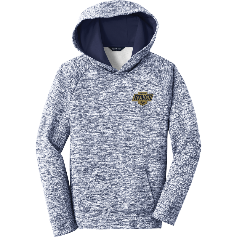 Skylands Kings Youth PosiCharge Electric Heather Fleece Hooded Pullover
