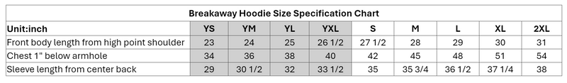 SPF Lacrosse Breakaway Youth Twill Applique Hoodie