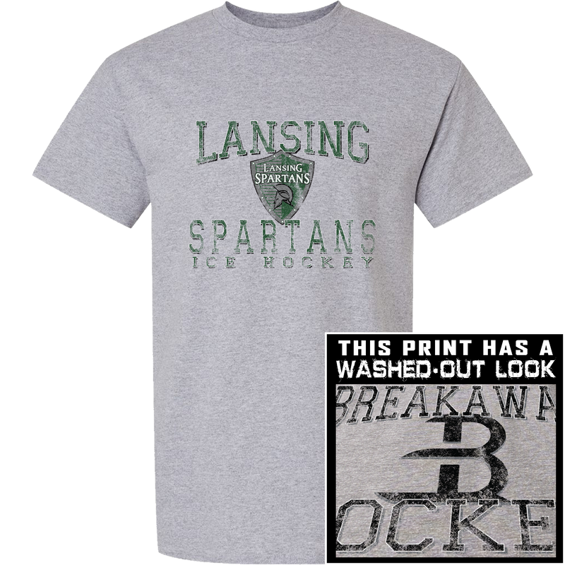 Lansing Spartans Unisex Short Sleeve T-Shirt